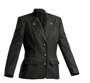 Sako dámské se stojáčkem, Gabarden Melánž - khaki NIKOLA vel. 42 - Sako dámské stoják Sako dámské se stojáčkem, Gabarden Melánž - khaki NIKOLA vel. 42 - Sako dámské stoják